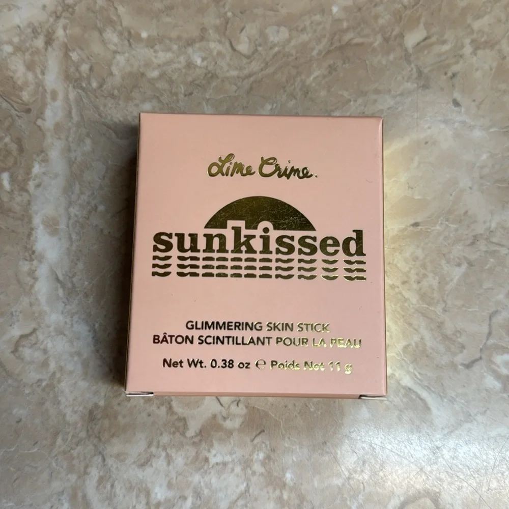 LIME CRIME Sunkissed Vegan Glimmering Bronzer Bronze Highliter Skin Stick MAUI